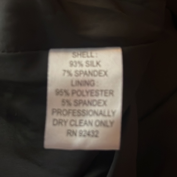 Vintage Kay Unger silk beaded mini skirt size 10 - Picture 6 of 6